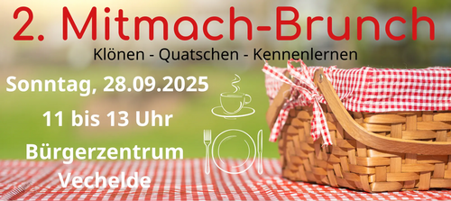 Flyer Mitmach-Brunch