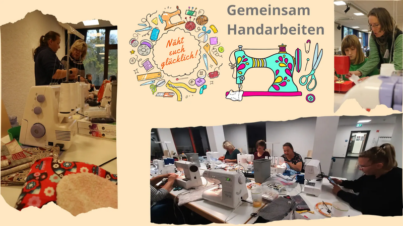 Gemeinsam Handarbeiten