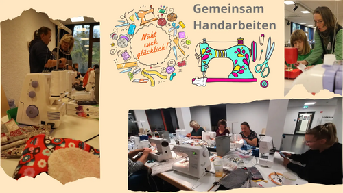 Gemeinsam Handarbeiten